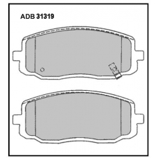 ADB31319 Allied Nippon Тормозные колодки