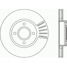 BDR1190.20 OPEN PARTS Тормозной диск