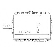 731074 VALEO Радиатор, охлаждение двигателя