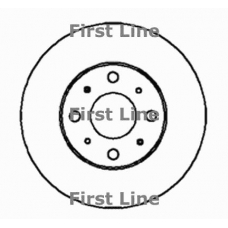 FBD1344 FIRST LINE Тормозной диск
