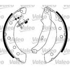 562581 VALEO Комплект тормозных колодок