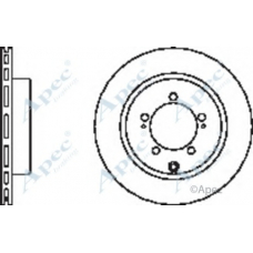 DSK2369 APEC Тормозной диск