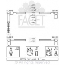 4.9317 FACET Ккомплект проводов зажигания