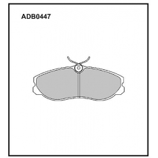 ADB0447 Allied Nippon Тормозные колодки