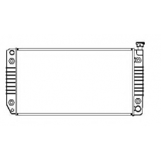 50230 NRF Радиатор, охлаждение двигателя