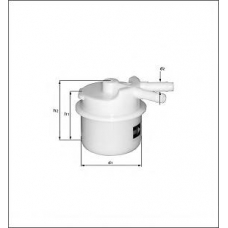 KL 141 MAHLE Фильтр топливный