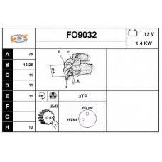 FO9032 SNRA Стартер