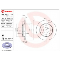 BS 7787 BRECO Тормозной диск