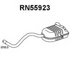 RN55923 VENEPORTE Глушитель выхлопных газов конечный