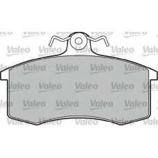 598136 VALEO Комплект тормозных колодок, дисковый тормоз