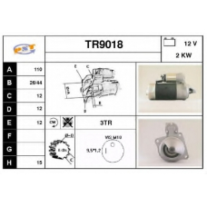 TR9018 SNRA Стартер