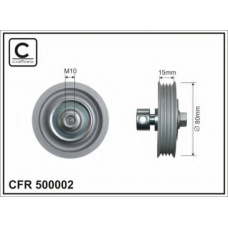 500002 CAFFARO Натяжитель ремня, клиновой зубча