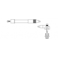 817/52 BREMI Провод зажигания