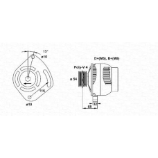 063321872010 MAGNETI MARELLI Генератор