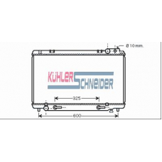 3201031 KUHLER SCHNEIDER Радиатор, охлаждение двигател