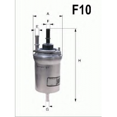 WF8324 QUINTON HAZELL Фильтр топливный