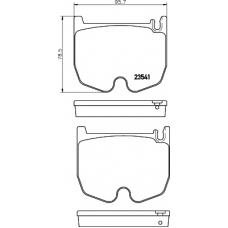 8DB 355 018-681 HELLA PAGID Комплект тормозных колодок, дисковый тормоз