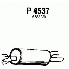 P4537 FENNO Глушитель выхлопных газов конечный