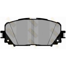 PA1766 BRAKE ENGINEERING Комплект тормозных колодок, дисковый тормоз