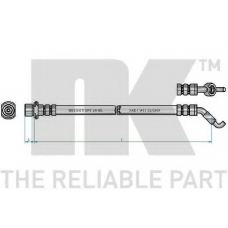 8545182 NK Тормозной шланг