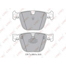 BD1425 LYNX Bd-1425 колодки тормозные задние bmw 5(e60/61) 2.5d-4.8 03-10 / 6(e63/4) 3.0-4.8 04] / 7(e65/6) 3.0d