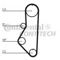 CT595 CONTITECH Ремень ГРМ