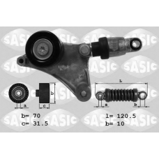 1626165 SASIC Натяжитель ремня, клиновой зубча