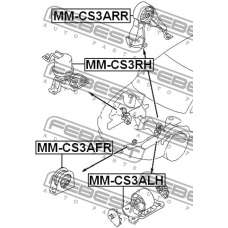 MM-CS3ARR FEBEST Подвеска, двигатель