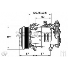 M550-80 ASHUKI Компрессор, кондиционер