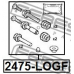 2475-LOGF FEBEST Ремкомплект, тормозной суппорт