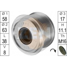 ZN5519 ERA Механизм свободного хода генератора