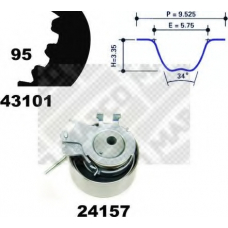 23101 MAPCO Комплект ремня ГРМ