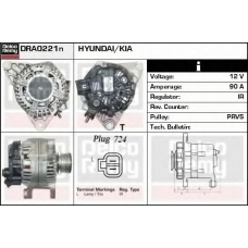 DRA0221N DELCO REMY Генератор