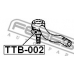 TTB-002 FEBEST Ремкомплект, наконечник поперечной рулевой тяги