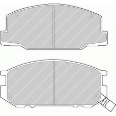 FDB932 FERODO Комплект тормозных колодок, дисковый тормоз