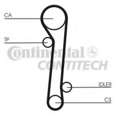 CT781K2 CONTITECH Комплект ремня грм