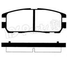 IBR-1903 IPS Parts Комплект тормозных колодок, дисковый тормоз