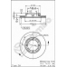 BS 8149 BRECO Тормозной диск