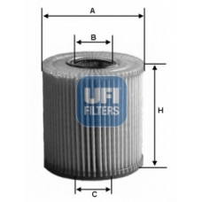 25.151.00 UFI Масляный фильтр