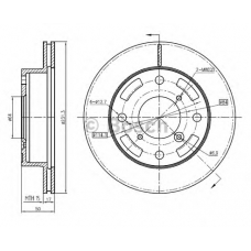 0 986 BB4 332 BOSCH Тормозной диск