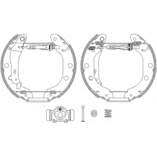 8DB 355 004-671 HELLA PAGID Комплект тормозных колодок