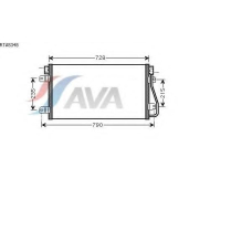 RTA5348 AVA Конденсатор, кондиционер