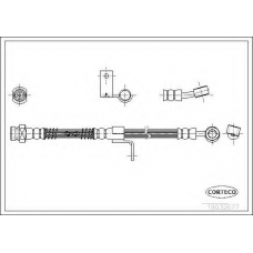 19032677 CORTECO Тормозной шланг