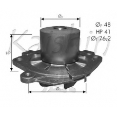 WPK372 KM International Водяной насос