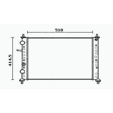 RM0569 EQUAL QUALITY Радиатор, охлаждение двигателя