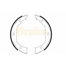 SH2549 BRAKE ENGINEERING Комплект тормозных колодок, стояночная тормозная с