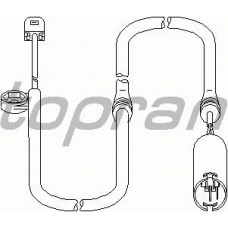 501 402 TOPRAN Датчик, износ тормозных колодок