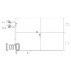 017-016-0023 LORO Конденсатор, кондиционер