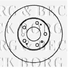 BBD5855S BORG & BECK Тормозной диск