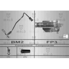 8602 Malo Тормозной шланг